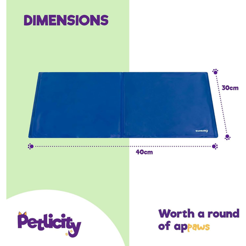 Petlicity Self Cooling Gel Mat for Dogs & Cats