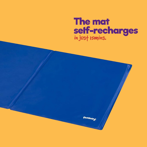 Petlicity Self Cooling Gel Mat for Dogs & Cats
